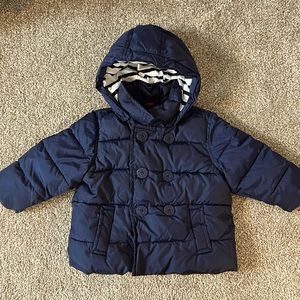Gap Toddler Navy Puffer Coat (18-24 mths)